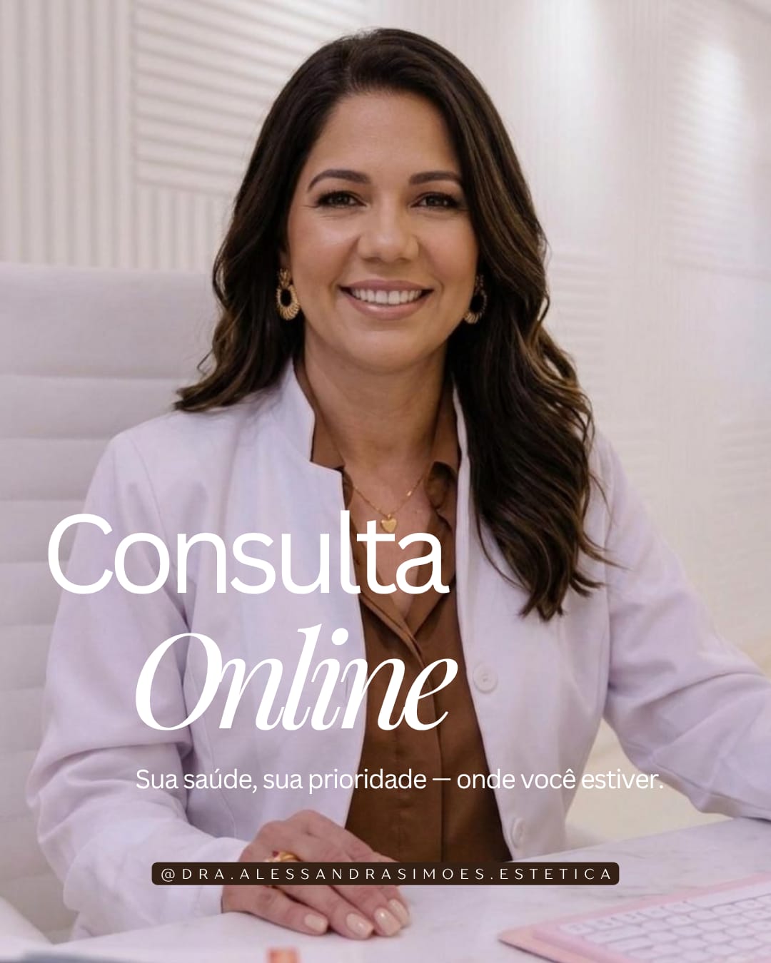 Dra. Alessandra Simões em consulta online